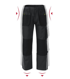 Pánske pracovné nohavice Ranger ebony grey 56/58