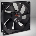 Inter-tech F-92-S čierna / Ventilátor / 92x92x25 mm / 1500 ot/min / 24 dB / 3pin (88885180)