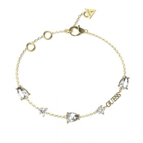 Guess Pozlátený náramok so zirkónmi Wonderlights JUBB04410JWYG 21 cm