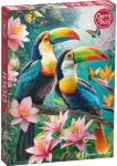 Cherry PAZZI Puzzle Tukani v raji