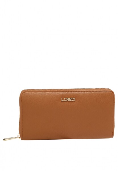L.CREDI Filippa Wallet L Cognac