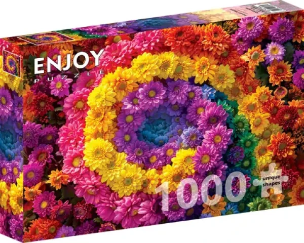 ENJOY Puzzle Kvetinový vír