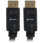 Sharkoon DisplayPort 1.3 4K čierna / Kábel / DisplayPort - DisplayPort / 4K / 5 m (4044951021444)
