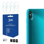 3mk Lens Protection pre XIAOMI Redmi 9A / Sklo na fotoaparát / 4 ks / Hybridné sklo