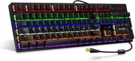 Connect IT NEO+ (CKB-3591-CS) čierna / Mechanická herná klávesnica / podsvietená / CZ + SK layout / USB / 1.8m (CKB-3591-CS)