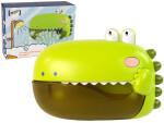 Bubble Bubble Bath hračka Dinosaur Green Battery Powered