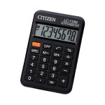 Citizen LC-110NR / Vrecková kalkulačka / 8-miestny LCD / Odmocnina / Tri klávesy pamäte / M+/M- (ACCILC110K8B)