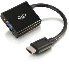 C2G HDMI na VGA videokonvertor čierna / Adaptér / HDMI(M) - VGA(F) (41350)