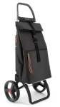 Rolser Big Tweed 2 Logic RSG čierna / Nákupná taška na veľkých kolieskach / 44 l / nosnosť 40 kg
