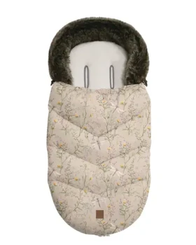 KikkaBoo Fusak zimné Luxury Secret Garden Beige (31108040153KB)