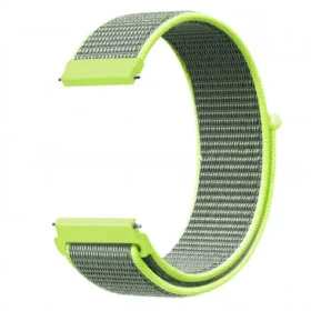 Aligator Nylonový remienok 22mm limetkový (22AW0016)
