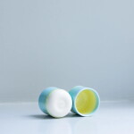 Studio Arhoj Porcelánový hrnček Yellow snapper 50 ml