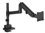 Digitus čierna / Držiak pre jeden monitor / do 57" / VESA 75x75, 100x100 / nosnosť 27 kg / plynová pružina (DA-90475)
