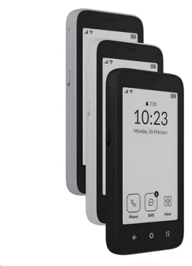 Mudita Kompakt biela / Mobilný telefón / 4.3" E-Ink / 3 GB/32 GB / 4G LTE / MuditaOS / IP54 (Kompakt NW)