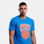 Tričko Mitchell Ness logom tímu NBA New York Knicks BMTRINTL1051-NYKROYA