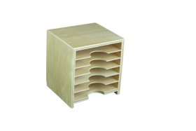Moyo Montessori Moyo Montessori Komoda na uloženie geometrických kariet