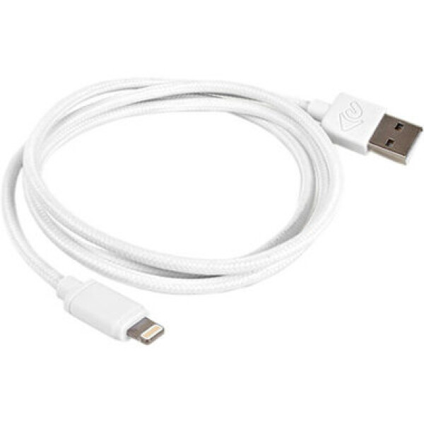 OWC Ligthning kábel 1m biela / USB-A (M) - Lightning (M) / opletený (NWTCBLUSBL1MW)