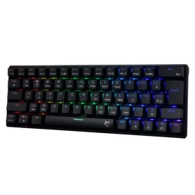 White Shark GK-3111 KAIKEN čierna / bezdrôtová herná mechanická klávesnica / CZ/SK layout / BT / USB / LED (KAIKEN-CZ/SK)