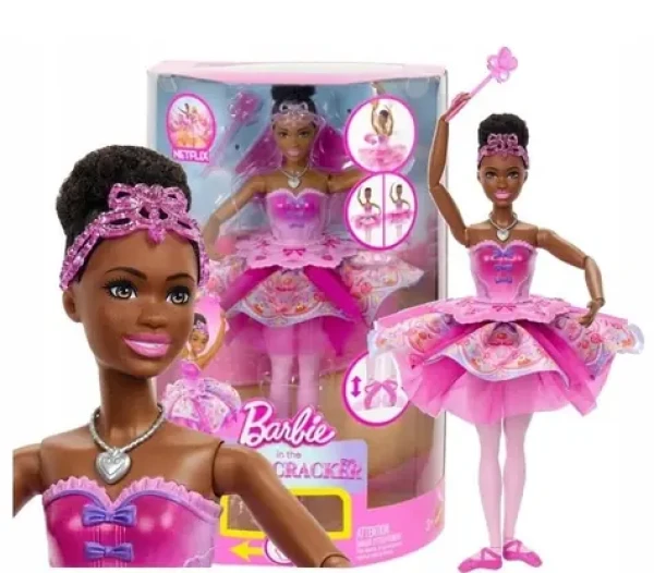 Mattel Bábika Barbie Luskáčik Cukrová víla JLW54