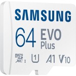 Samsung EVO PLUS 64GB + adaptér / micro SDXC / UHS-I U1 / Class 10 (MB-MC64SA/EU)