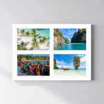 Personalizovaný magický fotobilder v ráme – 50 × 70 – koláž fotografií