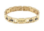 Guess Štýlový pozlátený náramok Frontiers JUMB01342JWYGBKT/U