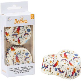 Košíčky na muffiny 36 ks jednorožec (unicorn) - Decora - Decora