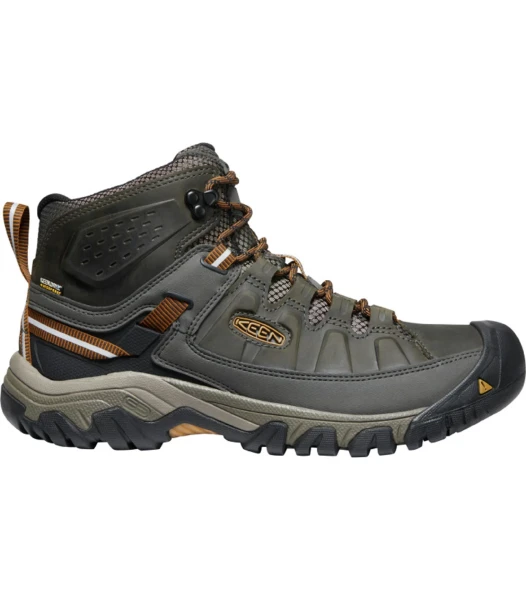 KEEN Targhee III MID WP Men Pánske trekové topánky black olive/golden brown 42,5 KEN1204145902S95