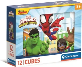 Clementoni Obrázkové kocky Spidey a jeho úžasní priatelia