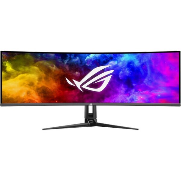 49 Asus ROG Swift PG49WCD čierna / LED / 5120 x 1440 / OLED / 16:9 / 0.03 ms / 1.5M:1 / 250 cd-m2 / HDMI+DP+USBC (90LM09C0-B01970)