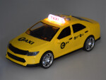 Mamido Taxi autíčko taxi zvuk svetlo otváracie dvere ZA5220