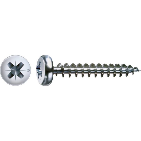 SPAX 0231010300105 polkruhové skrutky 3 mm 10 mm krížová dražka Pozidriv ocel 1000 ks; 0231010300105