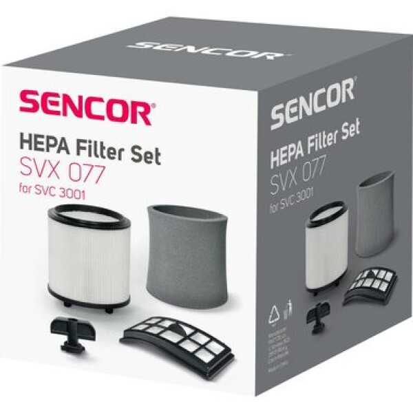 Sencor SVX 077HF / Sada filtrov pre Sencor SVC 3001 (8590669349715)