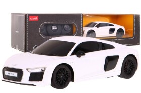 RASTAR Auto na diaľkové ovládanie R / C Audi R8 Rastar 1:24 biele