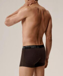 Boxerky Atlantic 3MH-226/25 A'3 S-2XL šedočervenohnědá S