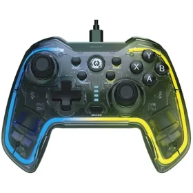 Canyon Drôtový gamepad GP-2 RGB 4v1 (Nintendo Switch Android TV PC PS3) priehľadný (CND-GP02)