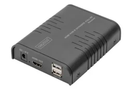 Digitus DS-55530 čierna / HDMI KVM IP extender prijímač / Full HD 1080p60Hz / Cat5e / dosah 120 m (DS-55530)