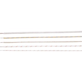HELU 50942 vysokoteplotný drôt, HELUTHERM 400, 1 G 1.50 mm², žltá, zelená, metrový tovar; 50942