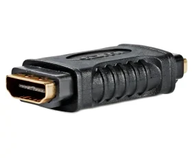 Nedis adaptér HDMI (F) - HDMI (F) čierna / Redukcia / pozlátené konektory (CVGB34900BK)