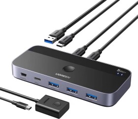 Ugreen ML Prepínač / switch USB 3.0 2x4 Ugreen CM687