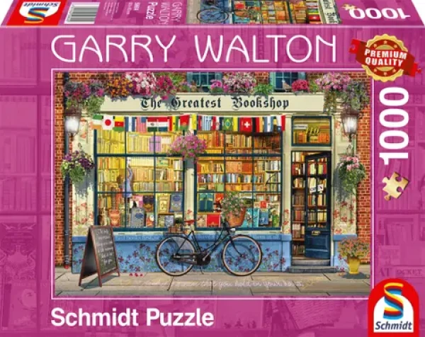Schmidt Puzzle Kníhkupectvo