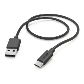 HAMA čierna / Nabíjací kábel / USB-A / USB-C / 480 Mbit/s / 1 m