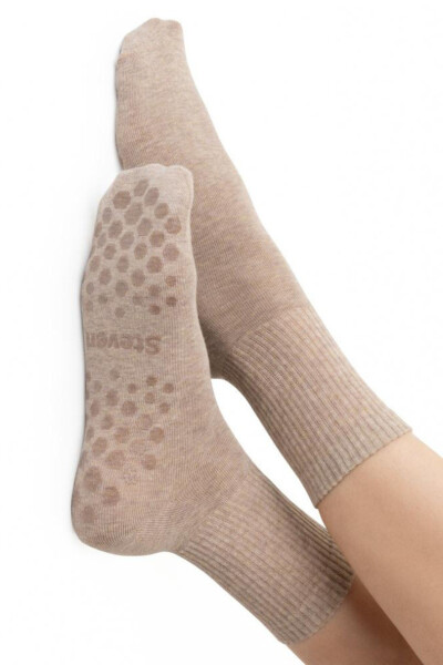 DÁMSKE PONOŽKY S ABS 088 bílá 35-37