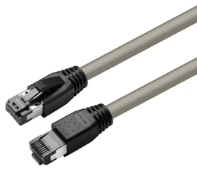 MicroConnect CAT8.1 S/FTP 7,5m šedá / Sieťový kábel / RJ-45 / LSZH (MC-SFTP8075)