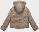 Béžová dámska zimná páperová bunda J Style (16M9188-62) odstíny béžové S (36)