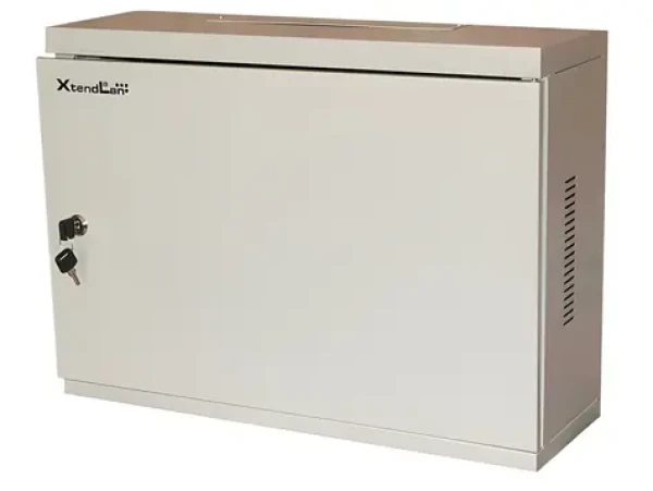 Xtendlan Nástenný rozvádzač 540x120x350 sivá / Nástenný rozvádzač / 19" / 2U (WER-541235U2-GR)
