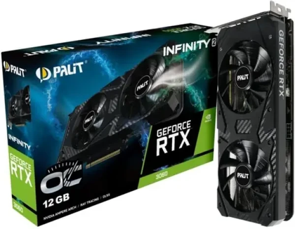 Palit GeForce RTX 3060 Infinity 2 OC 12GB / Grafická karta / 12GB GDDR6 (NE63060U19K9-PG190L)