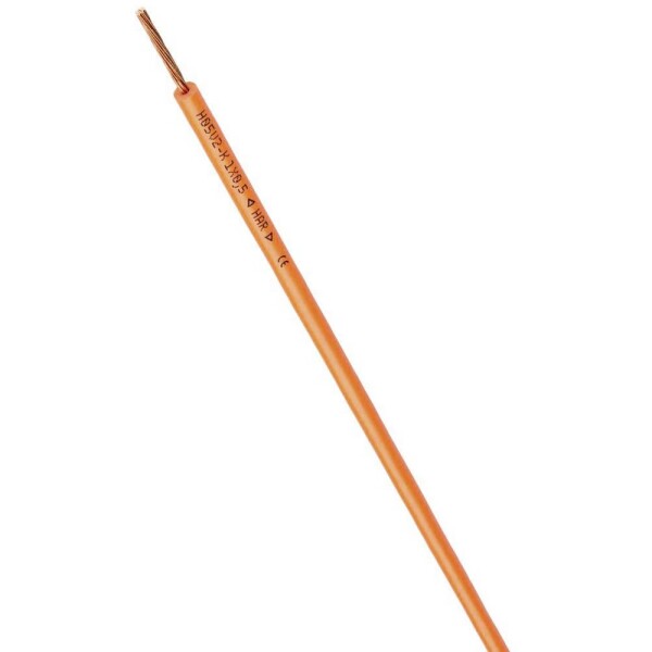 LAPP 4515091K/3000 jeden drôt, 1 x 0.5 mm², oranžová, 3000 m; 4515091K/3000
