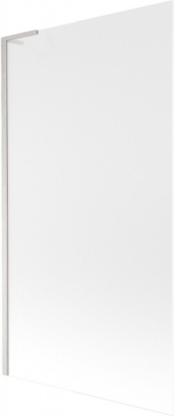 MEXEN/S - Next L vaňová zástena FIX 100 x 150, dekor, nikel kartáčovaná 895-100-000-03-30-97