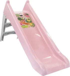 MOCHTOYS Šmykľavka 140 cm pastelovo ružová